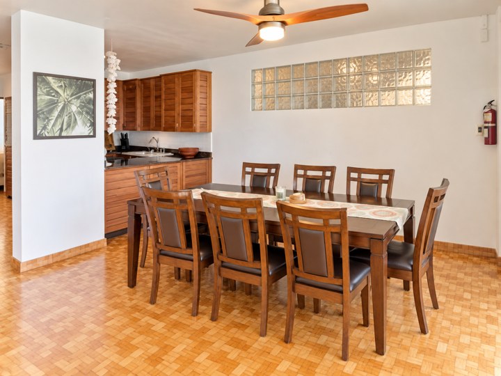 Upstairs dining room